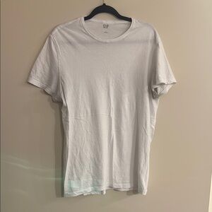 GAP White Short Sleeve Tees Versatile Cotton Basics